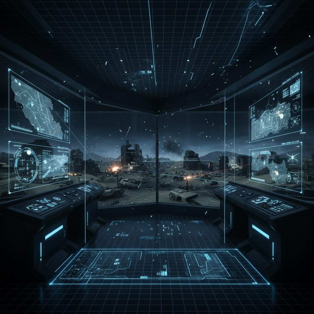 Military training and simulation environment